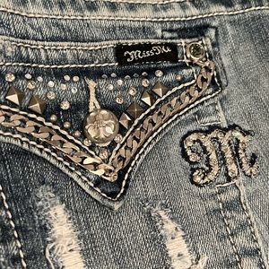 Miss me jeans boot size 30